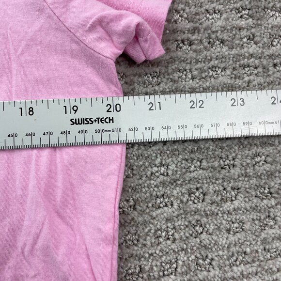 CAT Caterpillar Pink T-Shirt Women Size 2XL American Apparel Tee Casual - Picture 6 of 7